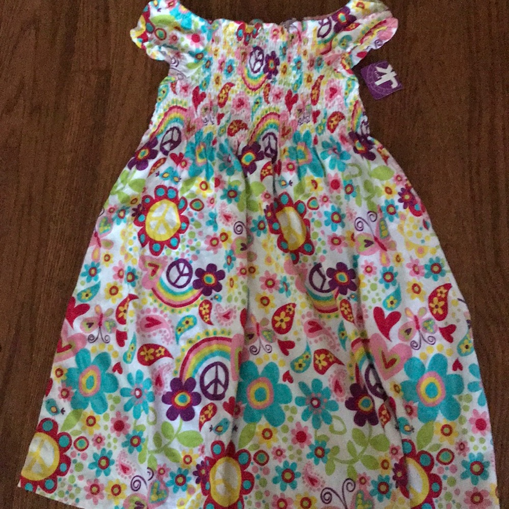 Girls Multi-Colored Dress Size 6X